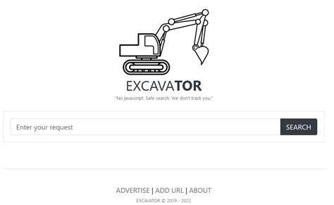 excavator search engine link|excavator deep web search.